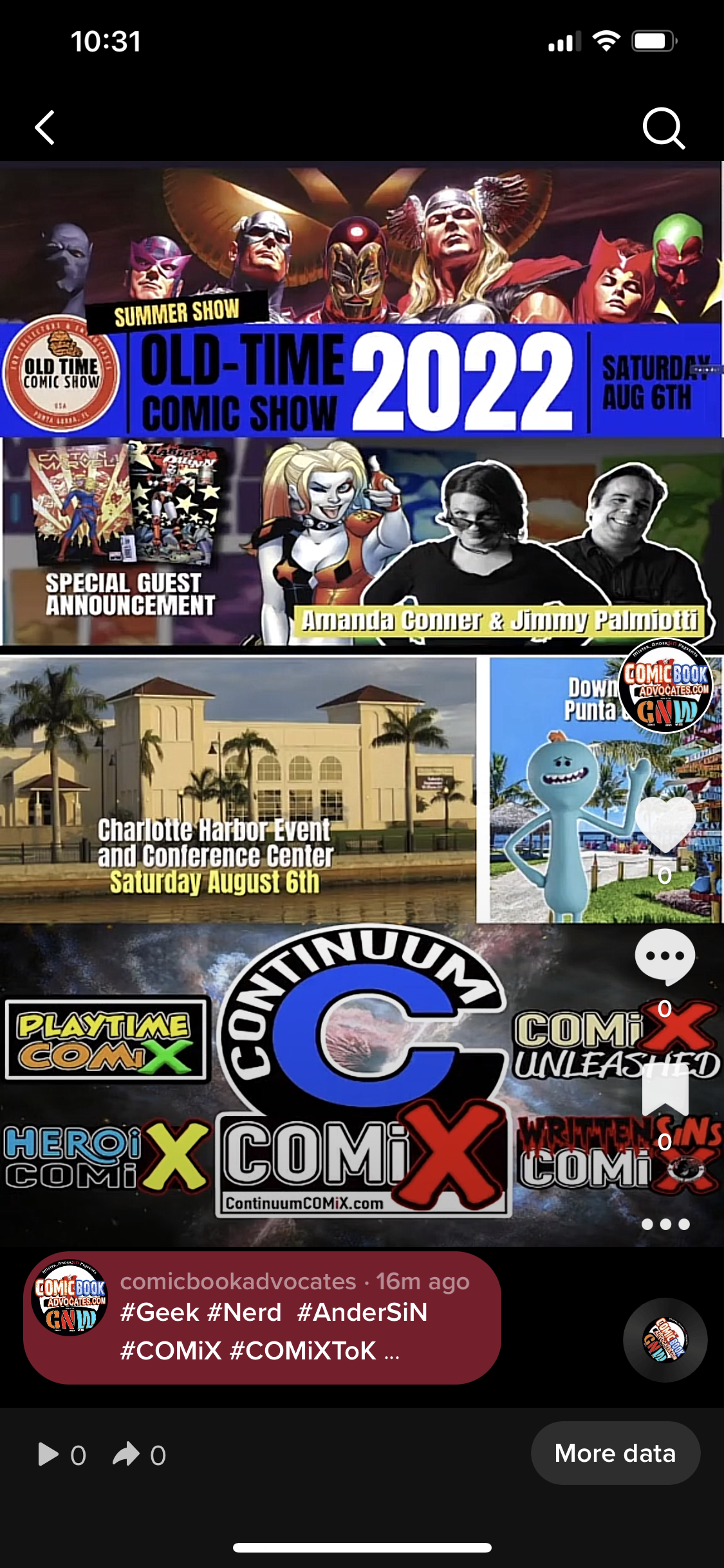 Mister AnderSiN COMiX HEADS to Old Time Comic Show Punta Gorda, FL